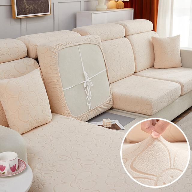 Husă de canapea Jacquard Husă de pernă pentru scaun, elastică, groasă, pentru cameră de zi, lavabilă, detașabilă, pentru fotoliu de colț, husă de pernă pentru canapea