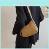 2024 New Retro Bag Female Korean Version Shoulder Bag Fashion Street Trend Leisure Commute Bucket Bag
