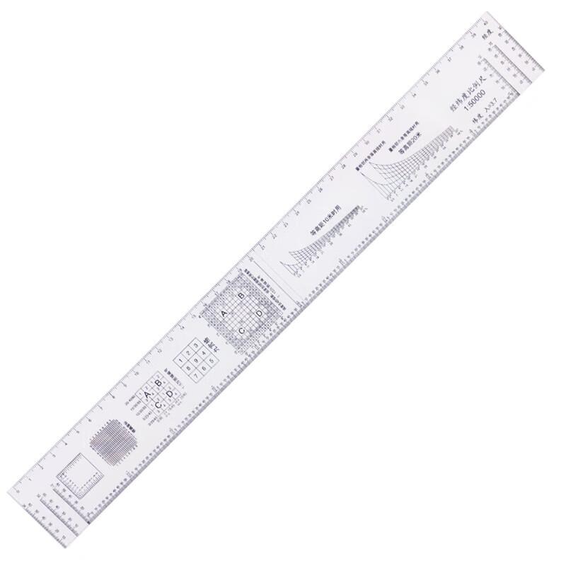 Wuyingfang Latitude  Topographic Map Ruler Set