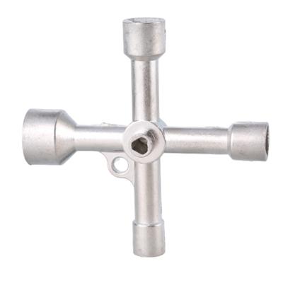 5 In 1 Utilities Key Crossing Switches Key Wrench Triangles Electrical Cupboard Elevator Cabinet Screwdriver Accessories