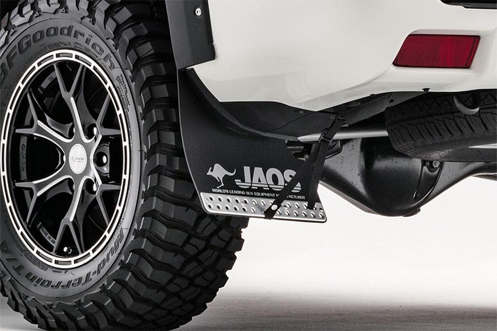 JAOS Mudguard III Rear Set Black Prado 150 Series MUD GUARD3 BLACK REAR PRADO B622065R LC150/1 09+ [Year 09.09-] [Suitable for ALL]