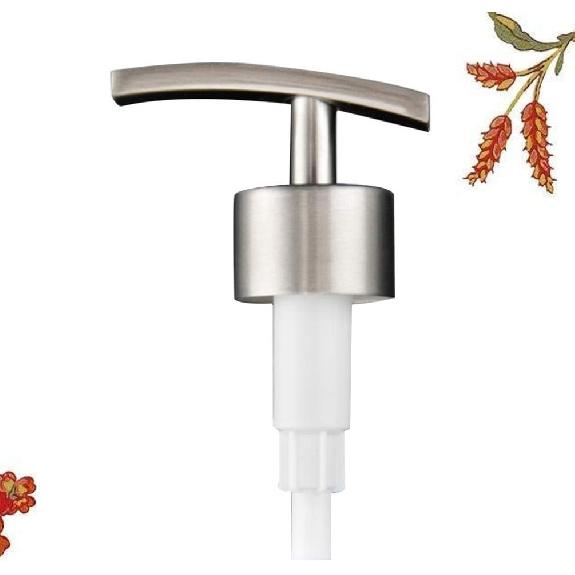 Hemoton Stainless Steel Soap Soap Dispenser Head,Soap Dispenser Pump Replacement,Lotion Dispenser Pumps,Soap Pump Dispenser Pump Head,Hand Soap
