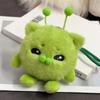 12CM Cute Mini Alien Hakimi Cat Plush Toys Soft Animal Green Kitty Peripheral Plushies Pendant Doll Kid Birthday Accompany Gifts