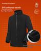 Stone Style Waterproof Shell Jacket with Down Layer and Custom Logo Print