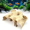 Funny 3D Printing Gravel Tunnel Cave Rest Safe Fish Tank Underground Cave Fish Hideout Stones House Aquarium Decor