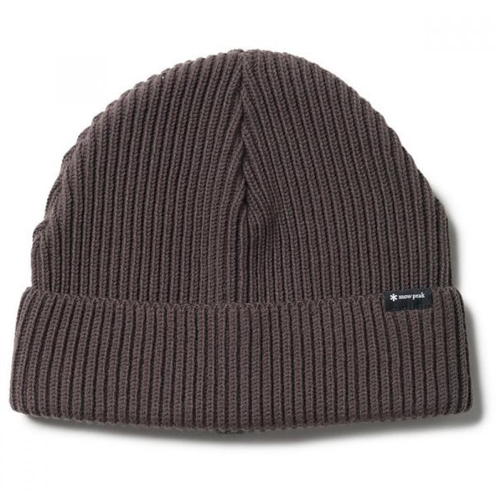 Snow Peak Pe Co Knit Cap Knit Cap Brown Ch 26su00400032