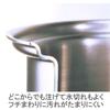 Vitacraft Frying Pan 20cm IH Compatible Stainless Steel with Lid 10 Year Warranty Made in the USA Hekisupply 6112 Silver