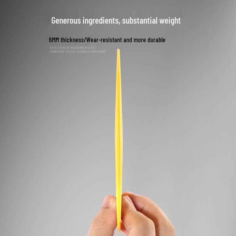 Food-Grade Semi-Circular PP Dough and Flour Scraper with Scale