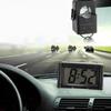 Mini Digitale Klok Auto Dashboard Elektronische Klok Groot Scherm Klok Dashboard Zelfklevend Ornament Voor Vrachtwagen Auto Accessoires