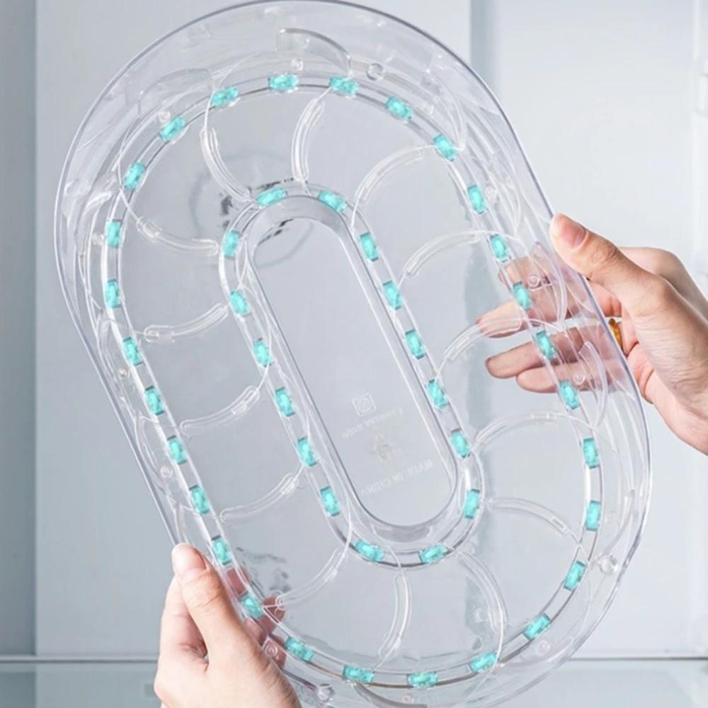 Easily Organize Countertop Organizer Rotating Design Fridge Organizer  Bathroom Cabinet