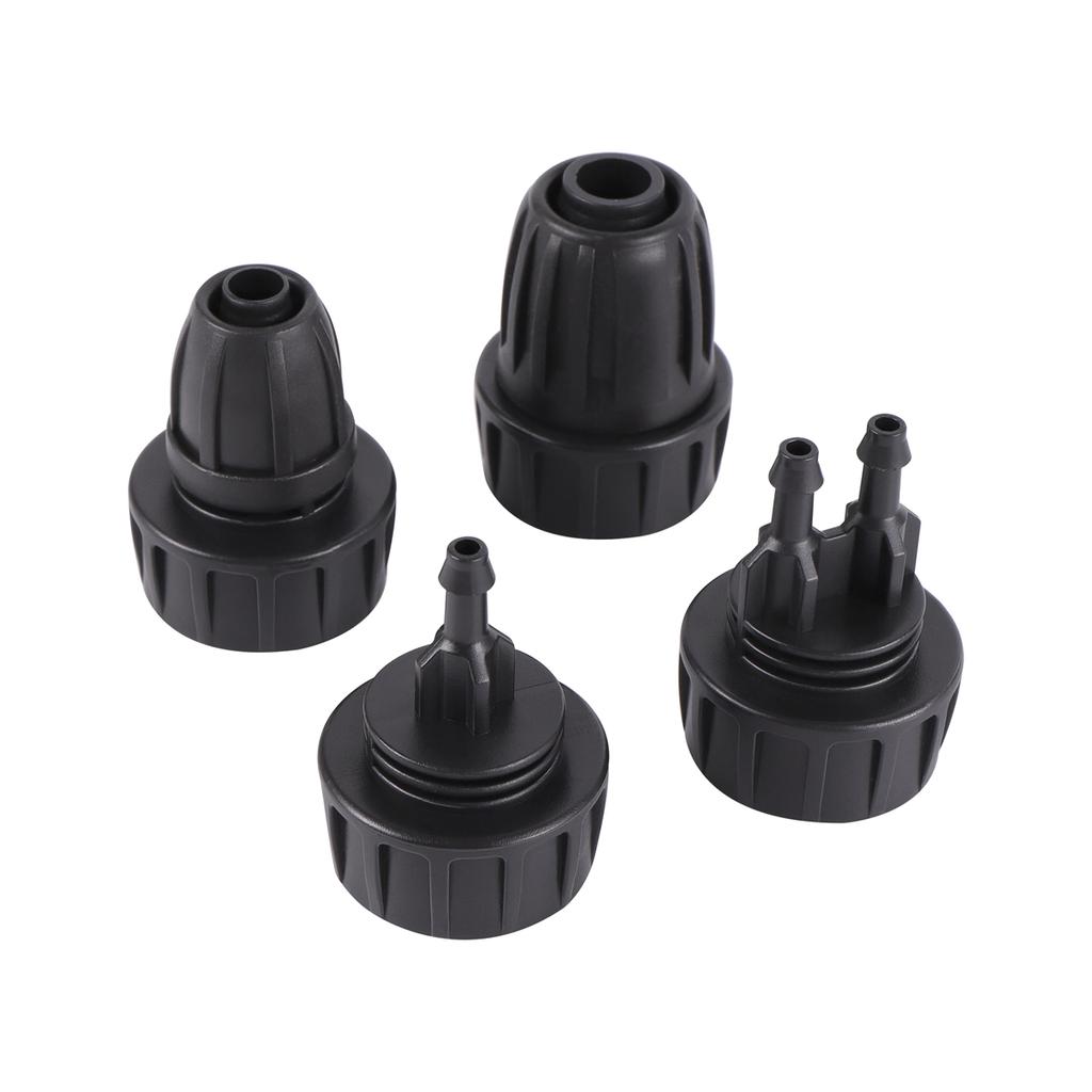 Mirco-Drip Irrigation System Fittings 3/4" Female Thread Locked Straight Connector DN16 8/11 4/7mm Hose Pipe Joint EU Standard