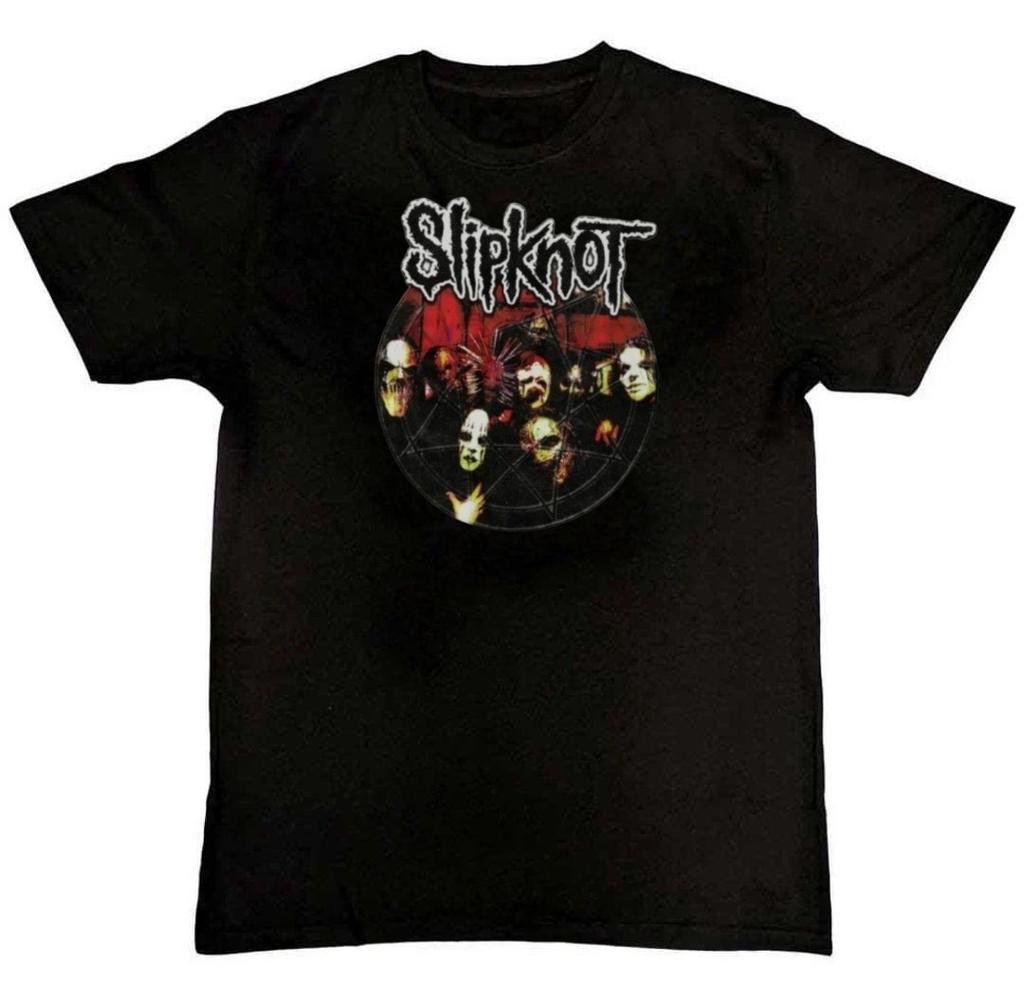 Slipknot Band Tour Concert Graphic Print Mens T-Shirt