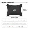 Breathable Leather Car Headrest Pillow Lumbar Support Pad For Volkswagen VW Tiguan CC Jetta Polo Golf 4 5 6 Passat B5 B6 B7 CCNI9
