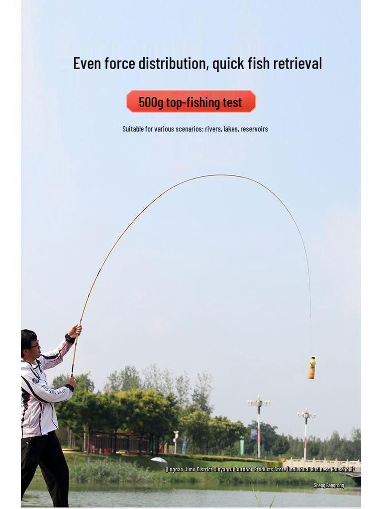 Ultra-thin Crucian Carp Fishing Rod - 46 Tone, 2.7/3.6/3.9/4.5m Hand Rod