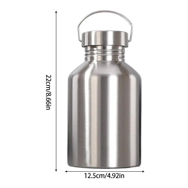 304 rustless waterbottle 2000ml For Outdoor Sports Camping And Hiking Single Layer Light Design For Easy Portability And Use