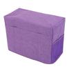 Sewing Machine Cover with Storage Pockets Polyester Protective Dust Cover 17.32x12.01x8.46in Purple
