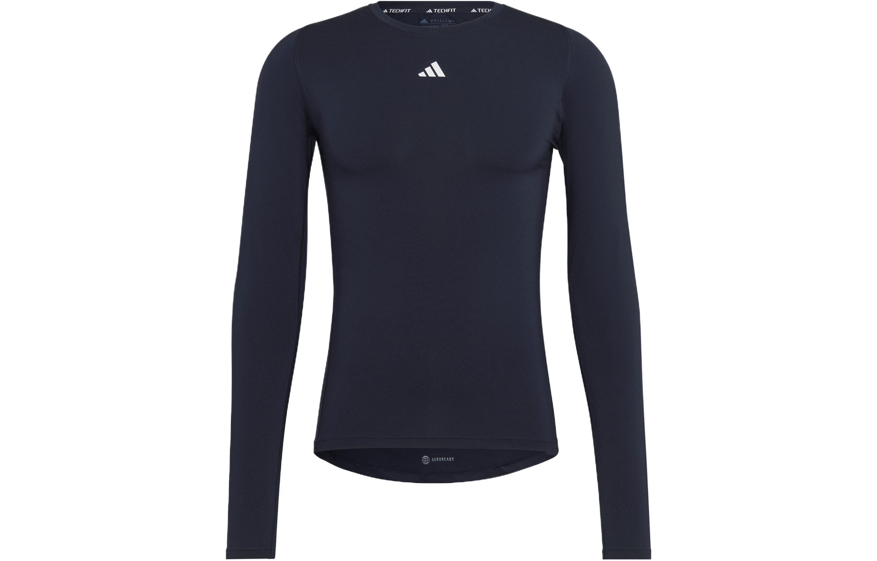 

Adidas T Shirts Men s Blue Crew Neck Moderate Straight Fit HK2330 L