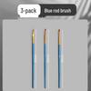 Gouache, Oil, Acrylic & Watercolor Brush Set — Nylon Hair Brushes for Art Students & Children