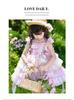 Lolita Girls' Princess Dress Summer New Flower Fairy Dress Children's Super Fairy Monet Garden Birthday Dress