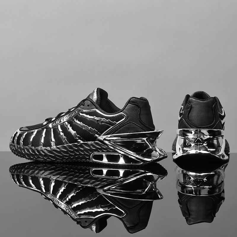 Men's Shoes, Off-Size Sneakers, Soft Soles, Breathable, Versatile, Comfortable Dad Shoes, Spring