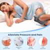 Side Sleeping Cushion Memory Foam Leg Pillow Knee Orthopaedic Leg Pillow Sciatica Back Hip Joint for Pain Relief Thigh Leg Pad