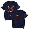 Camiseta para Homens Mulheres Roupas de Verão Fitness Icrimax Gola O Camiseta Masculina para Homem Oversized Nova Camisetas Masculinas Tops