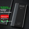 Luxury Genuine Leather Full-Cover Ultra-Thin Protective Case for Honor Magic8 Pro, Shockproof, Heat-Dissipating, Minimalist Business Style, Black