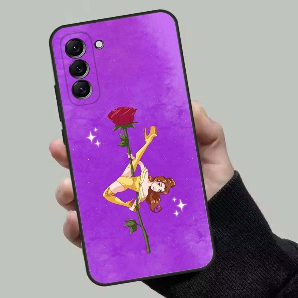 Pole Dance Dancing Fitness Phone Case For Samsung Galaxy A13,A21s,A22,A31,A32,A52,A53,A71,A80,Soft Black Shell