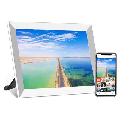 Přeshraniční věnovaný inteligentnímu cloudu Frameo Digital Fotorámeček 10.1 ''dotyková obrazovka WiFi