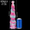 2026 Long Anal Plug Silicone Mixed Colors Dildo Butt Plug Masturbator Anus Deep Stimulation Adult Toys Sex Shop Sex Toys Anal Dilator with Suction Cup
