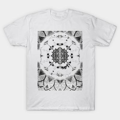 טי שירט נשים מנדלה הדפס הרג'וקו קוואי טי שירט קיץ שרוול קצר חולצת טי נשים טופ טי