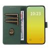 For iPhone 14 Pro Leather Case Litchi Texture RFID Blocking Wallet Stand Phone Cover