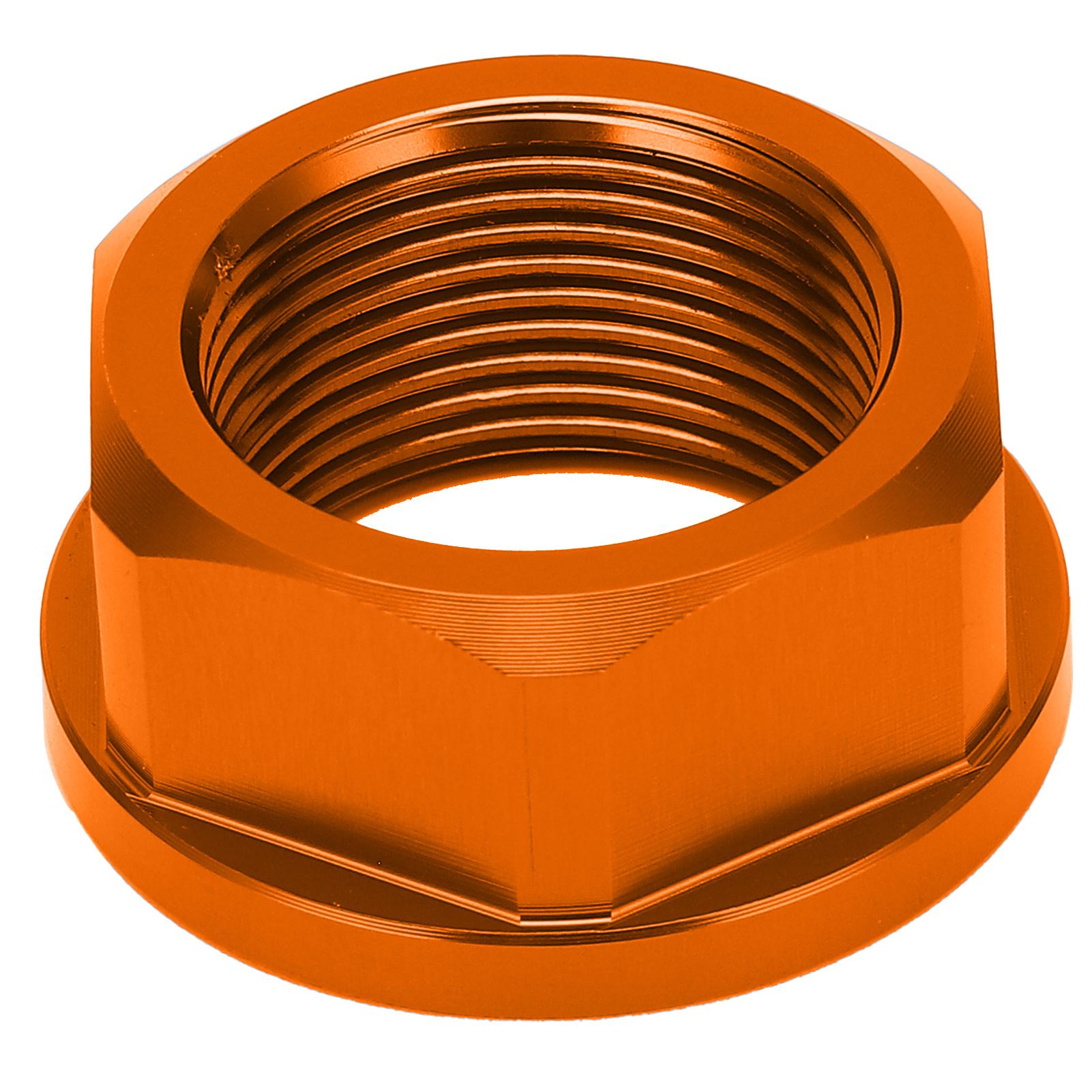 Kkmoon Orange M25 Rear Wheel Axle Nut 61010086000 Replacement For Husqvarna Fc Fx Tc Tx 125‑450