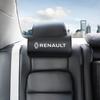 1Pcs Car Neck Pillows Single Headrest Sticker For Renault Clio Vel Satis Twingo Captur Symbioz Rafale Boreal Megane ZOE MM8