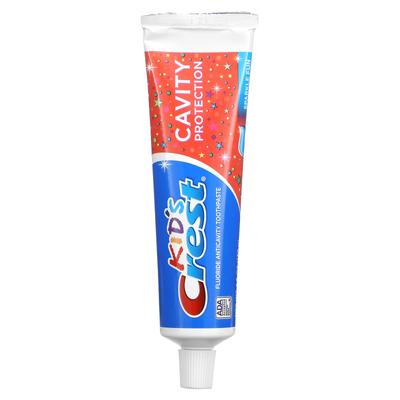 Crest, Kinder, Fluorid Kariesschutz Zahnpasta, Sparkle Fun, 130g (4,6 oz)
