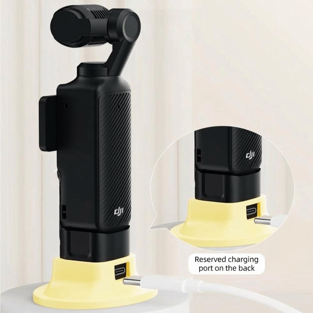 Anti Slip Silicone Base Colorful Camera Accessories for DJI Osmo Pocket 3/4 Travel Filming