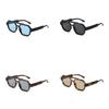 Vintage Geometric Square Pilot Sunglasses With Uv400 Protection For Outdoor Sports And Fashion