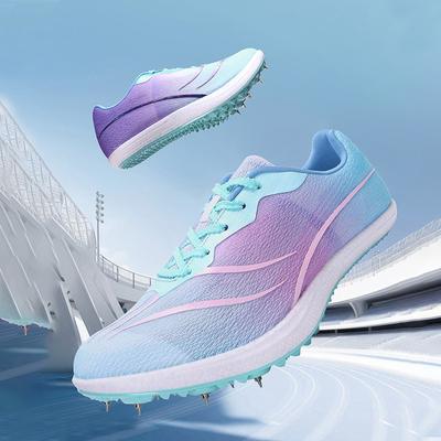 Baskets Homme Femme Chaussures d'Athlétisme Chaussures à Pointes Antidérapantes Entraînement sur Terrain Chaussures d'Athlétisme Ultralégères de Haute Qualité Neutres Chaussures de Sprint