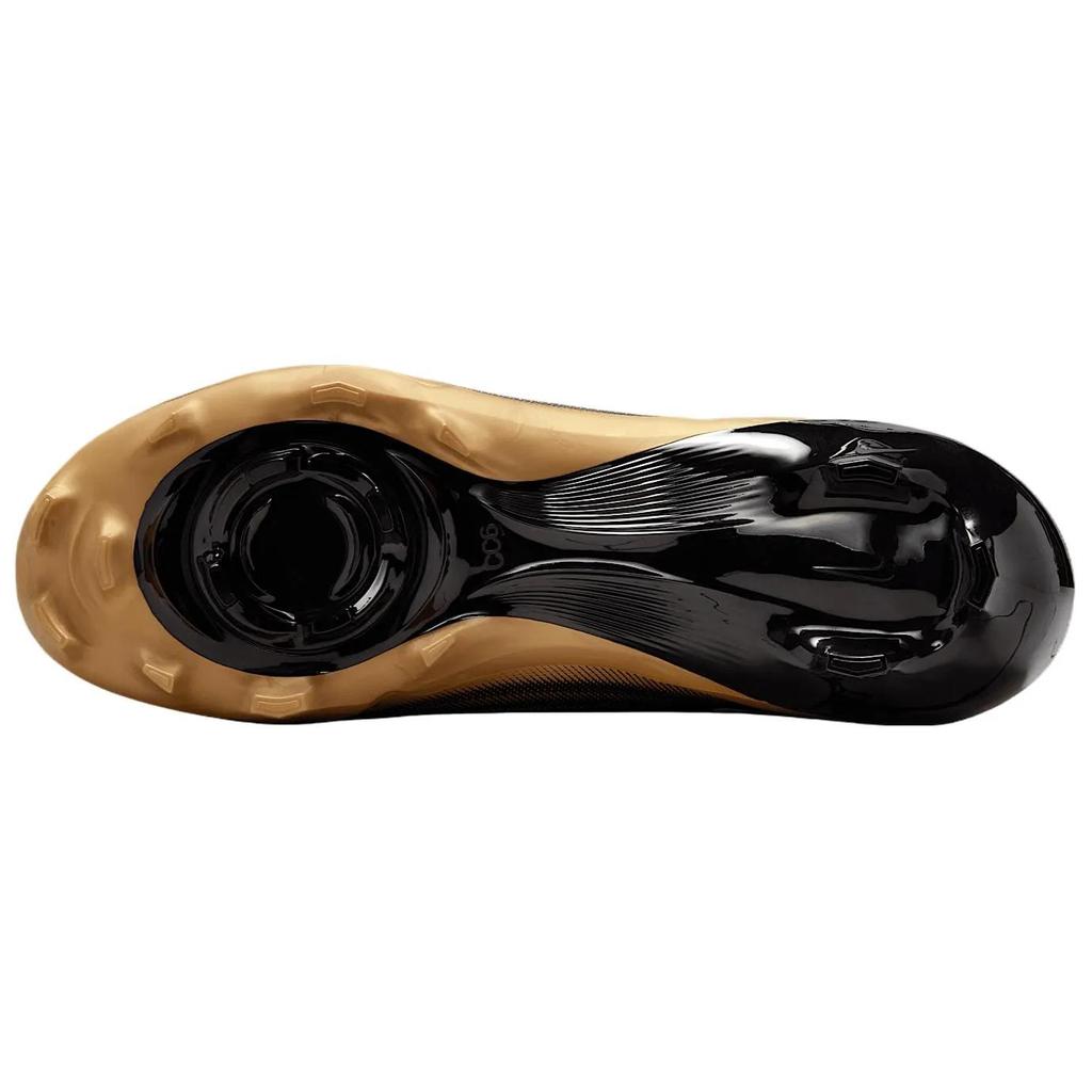 Nike Vapor Speed 3 'Black Metallic Gold' (Unisex) Black / Metallic Gold / White Soccer Shoes FB3303 003