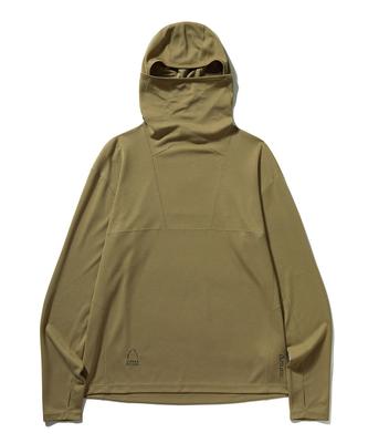 Polartec Powerdry Mendonhall Hoodie Dark Beige