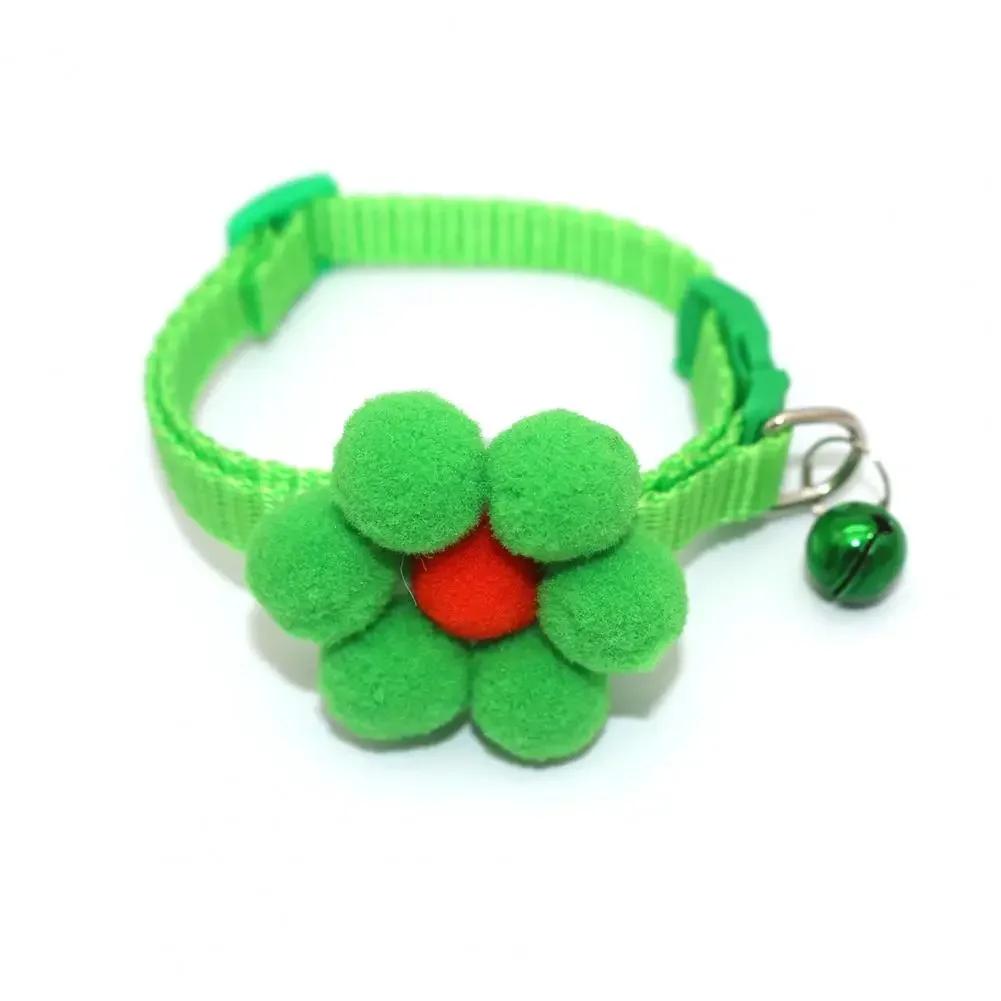 Cute Cat Collar Small Puppy Cat Collars Bow Gatos Kitten Cat Collar Bowknot Necklace with Bell for Dogs Chihuahua Pet Supplies