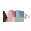1Pc Geometric Women Cute Wallets Pocket Purse Card Holder Patchwork Wallet Lady Female  Short Coin Purse Money Bag