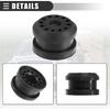 Motoforti Transfer Case Linkage Bushing, for Dodge for Ram 2500 2003-2008, Rubber, 52105555AA 55366066AB, Black, 2pcs