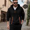 2026 Autumn and Winter New Hooded Sweatshirt Pullover Zipper Pocket Casual Sports Top