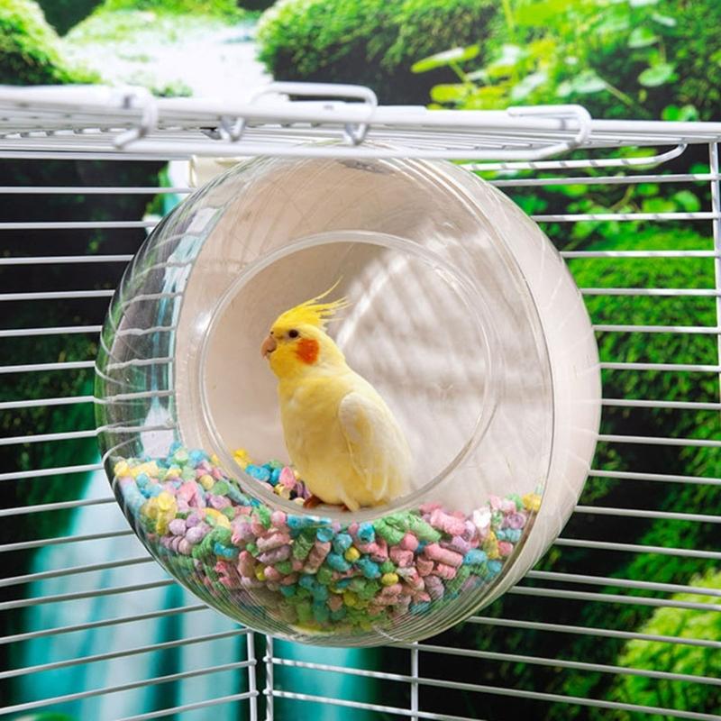Breathable Breeding Nest For Budgies Small Pet Removable Multipurpose Habitat Hanging Bird House Cage Accessories