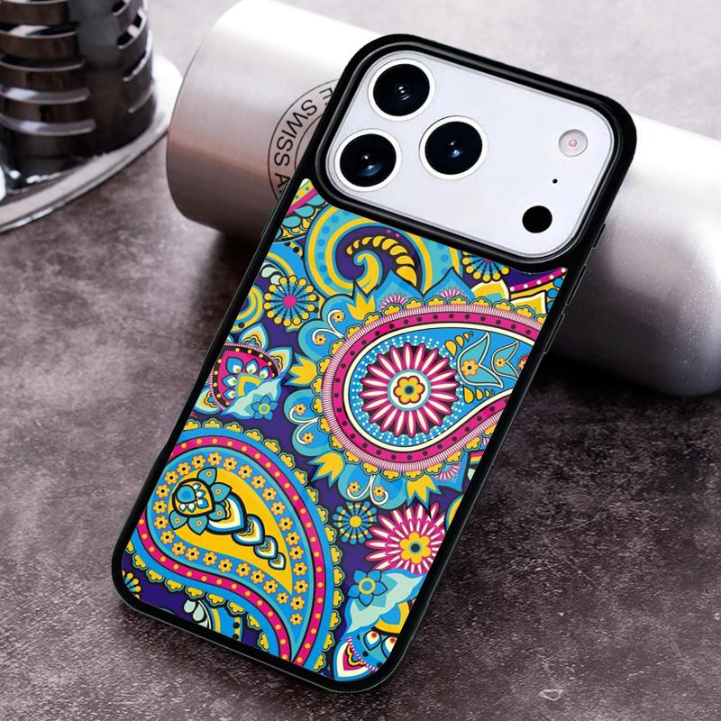 Polynesian Mix Handyhülle für iPhone 17 16 15 Pro Max Air 14 13 12 11 Plus Stoßfeste Capa Hülle