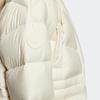 Adidas Originals Down Jacket With Stand-Up Collar And Zipper Women Outerwear White HS9514