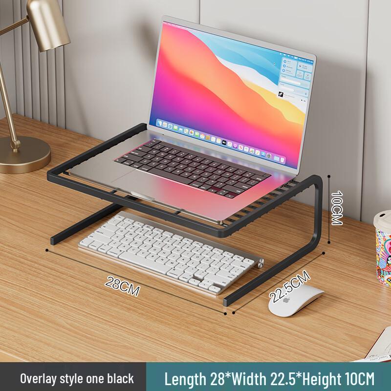 Desk Clamp Laptop Stand with Cooling and Wireless Charging