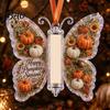 Rollenbanknoten-Aufbewahrungsbehälter Acryl Schmetterling Bargeldgeschenk-Ornament, Weihnachten Halloween Geldhalter mit Klarem Kreativem Geschenkbox-Fach,