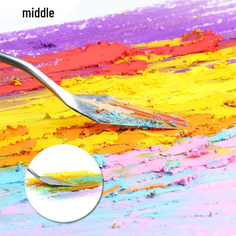 5-Piece Art Palette Knife & Scraper Set